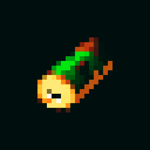 pixel art 2d wood log