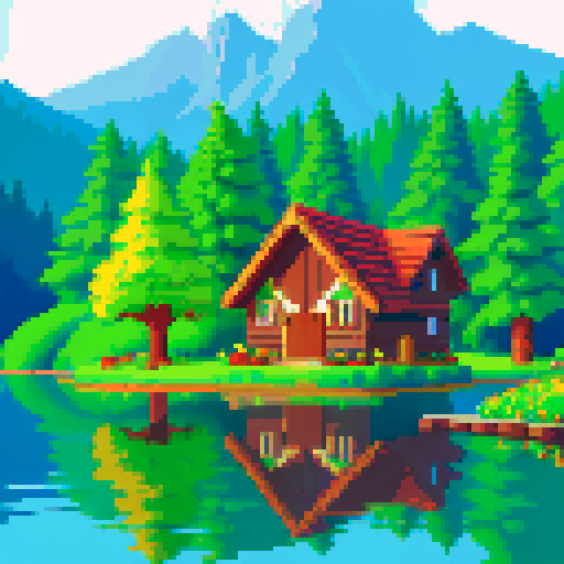 pacific northwest woods and lakeside wilderness