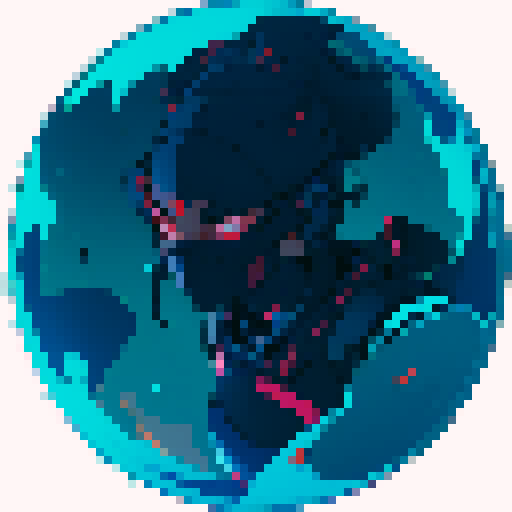 red cyber punk force field shaped like an orb made from geometric shapes pulsating energy no person inside