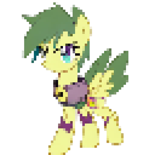 A my little pony character smiling