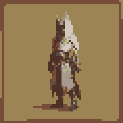 small fantasy icon of light cavalry for use in a fantasy wargame