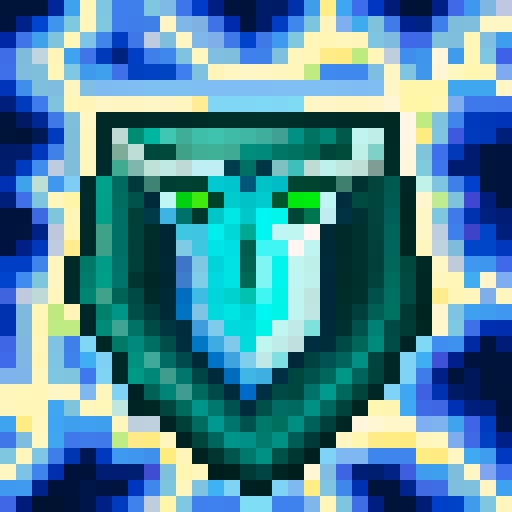 minecraft ender dragon in light blue color