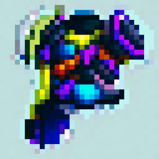 Cyberpunk hacker armor, futuristic and neon colors, aetherpunk