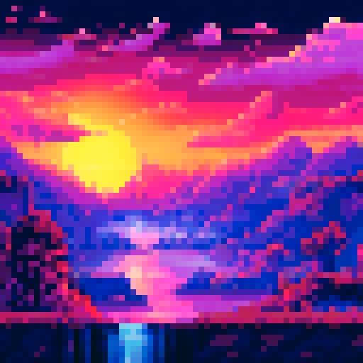 landscape stars cosmic galaxy sky