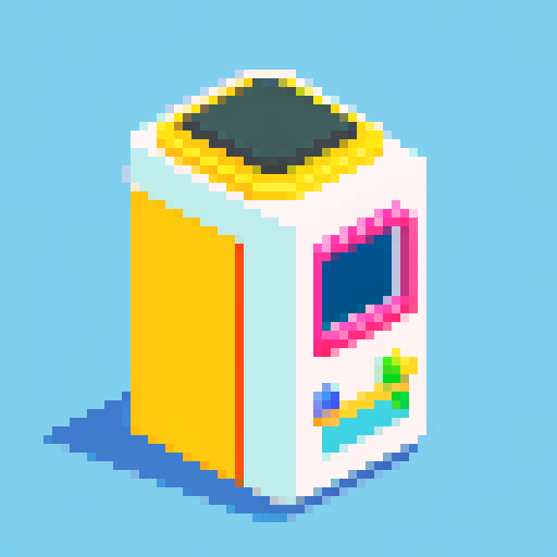 isometric fridge sprite