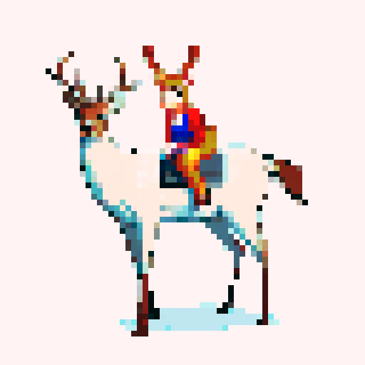 dynamite strapped to a deer