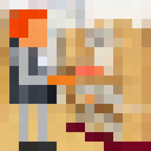 Wholesale building with a door open with shelves inside showing and a business man standing next to the door