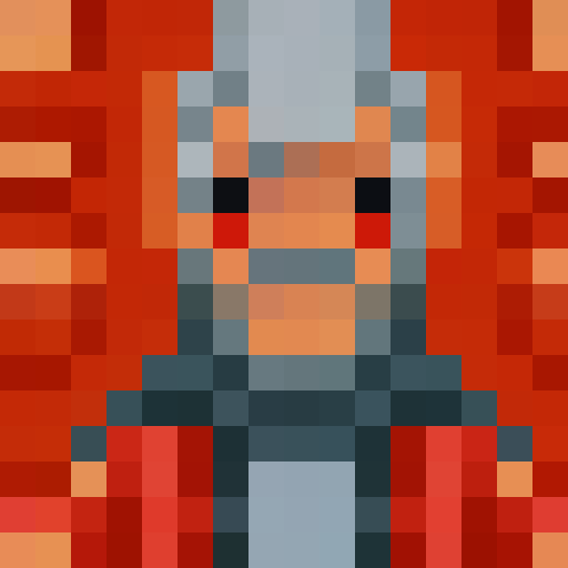 Make a pixel picture that shows a creepy forest at night time