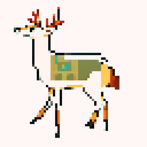 dynamite strapped to a deer