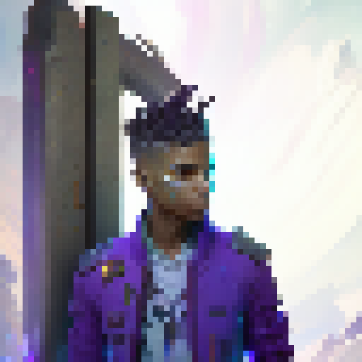 "Ekko, the time-bending prodigy from League of Legends, leaps through a shimmering portal into an ethereal realm of floating crystals, wielding his glowing sword and surrounded by wispy, otherworldly spirits."