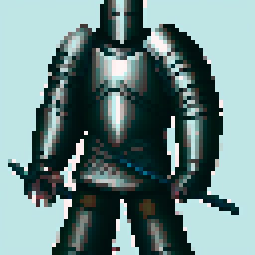 A knight in shining armor