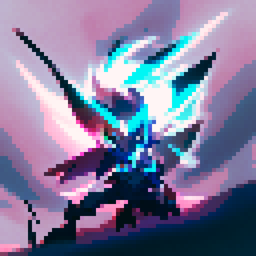 Kayn, the Shadow Reaper, emerging from a swirl of dark mist, wielding his scythe with glowing blue eyes and a fierce expression in an anime style