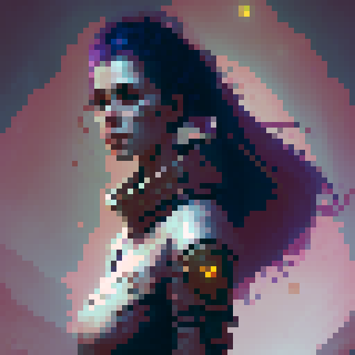 Female necromancer, tall, dark, conjuring ethereal spirits in a fantasy RPG