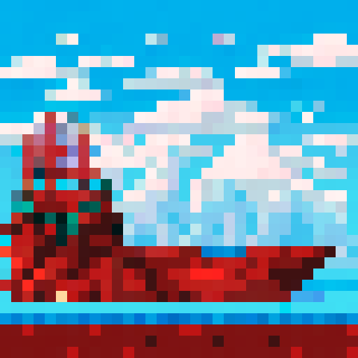 sailing ship top-down
