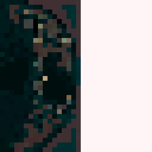 Depression, melancholic colors, anguished expression, skillfully crafted face, close-up portrait