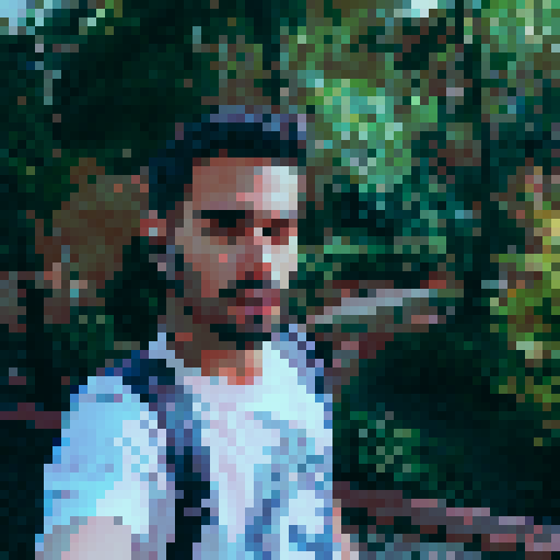 a boy with sunglass black hair and fashion with black hoody 