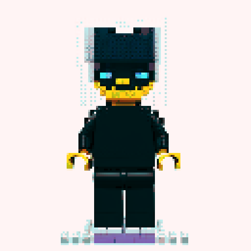 lego pixel gold body color, brick by brick, creating a vibrant pixelated masterpiece, reminiscent of retro video games