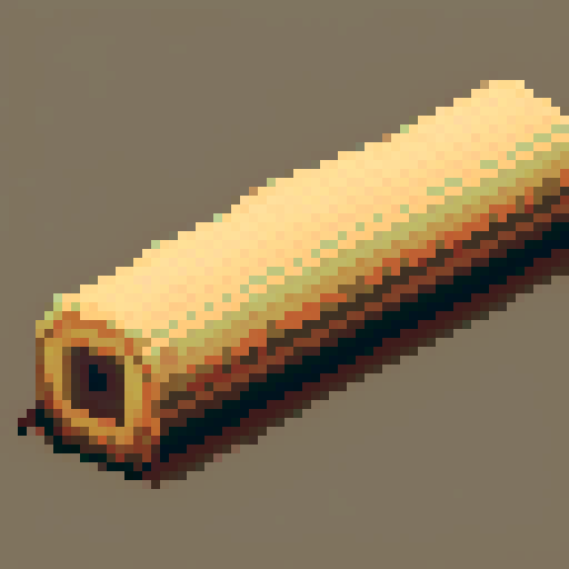 brown wood log laying on ground