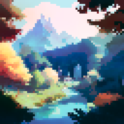 Most colorful views of mountains and see