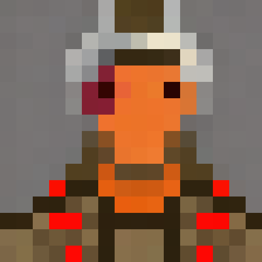 Dragon bone close-up, pixel art portrait for a game icon.