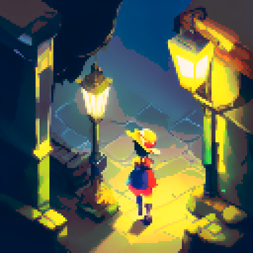 Night city street light background, profile picture, young girl, smile, rounded face, blue eyes, short black hair, white shirt, beige hat, red neck ribbon, facing directly