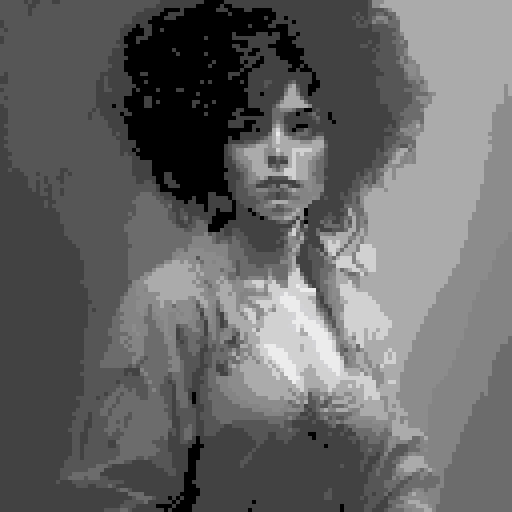 portrait of a spooky witch in the style of Alphonse Mucha