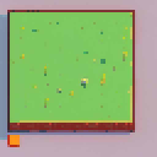 create a simple square 3d island i can use as an asset in my game