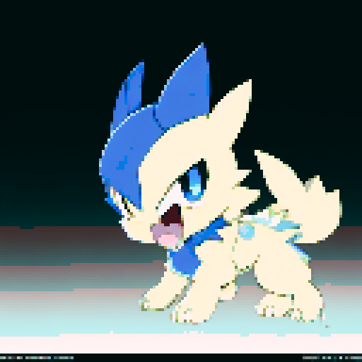 Lonely blond with piercing blue eyes finds fleeting moments of euphoria in a vibrant anime world.