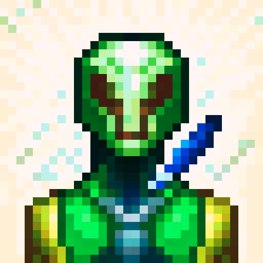 armour, game icon, 32x32 pixel art, sRGB, skill art, close up, portrait, intricate details, metallic, shiny, ornate design, embossed patterns, reflective surfaces, strategic placement of gems, vibrant colors, dynamic lighting, strong highlights, dramatic shadows, sharp edges, polished finish, powerful aura