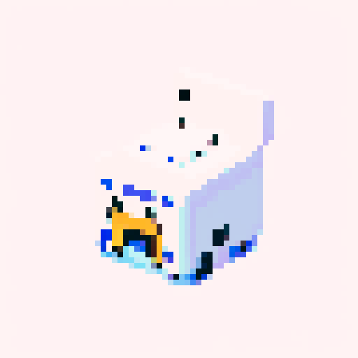 pixel art with a white background 