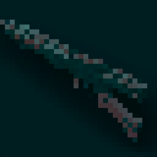 Rifle, Weapon, pixel art, cyberpunk, modern, Assault weapon, Assault Rifle 
