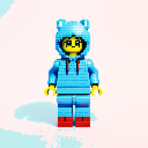 hoody pixel lego