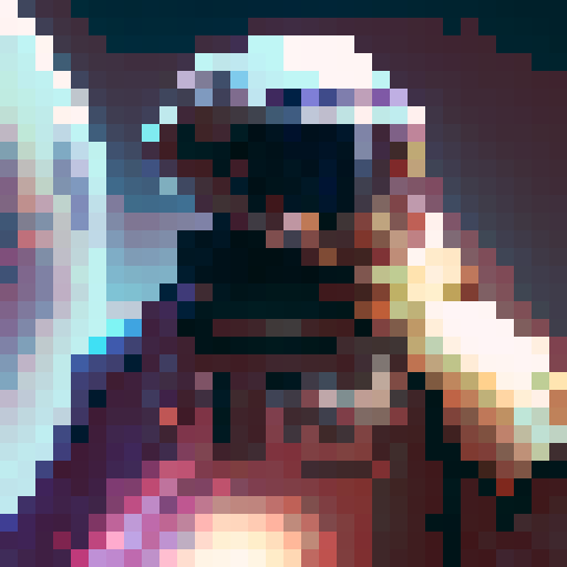 sci fi crusader medevial knight with helmet character for game