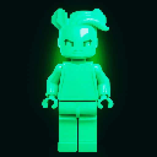 colorful pixel lego blocks arranged in a playful, vibrant composition, showcasing the intricate details and vibrant colors of pixel art in the sRGB color space