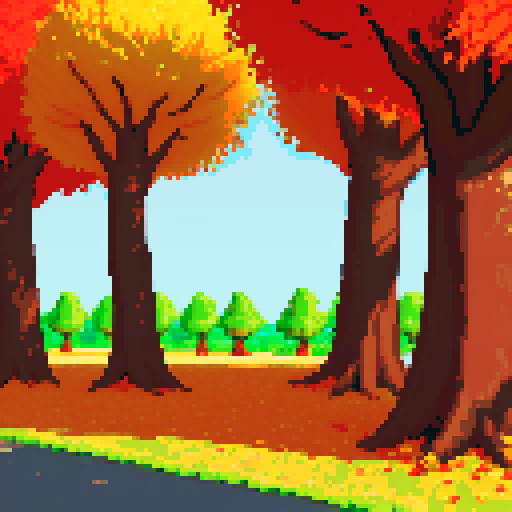 Autumns Tree Background