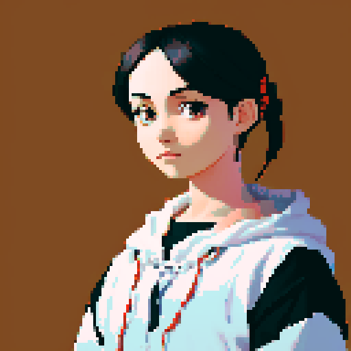 modern minimalist portrait