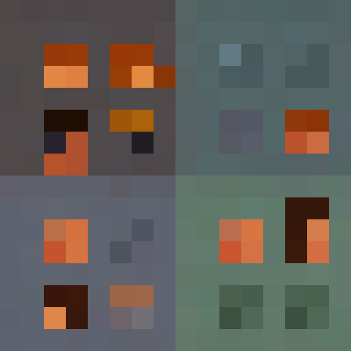 The character is a recent college graduate who took the job at Emazon out of necessity, given the tough job market. They're driven by a sense of justice and fairness, which is tested and shaped by their experiences in the warehouse. Their journey from a newcomer to a potential union leader is marked by personal growth, learning, and the challenge of balancing their ideals with the harsh realities of their work environment. Sprites for walking, picking/dropping boxes, and idle animations. 