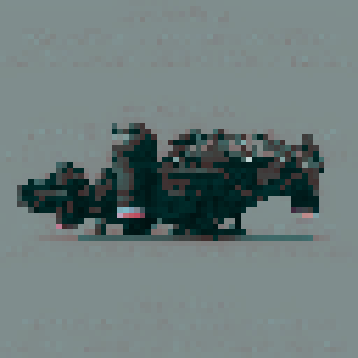 pixel art spaceship