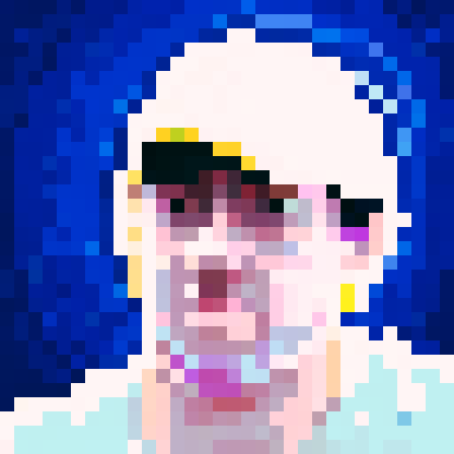 pixel portrait, Rory McIlroy, professional golfer, game icon, 32x32 pixel art, sRGB, skill art, close up, portrait
