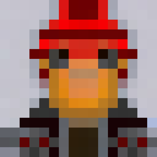 A firefighter hamster