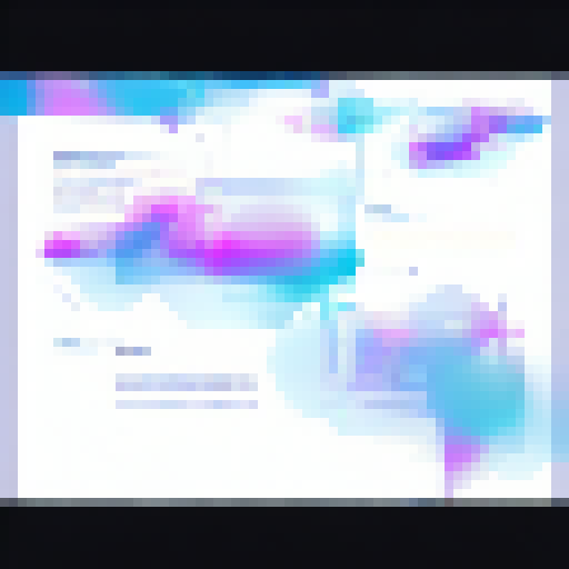 Background blue neon gradien