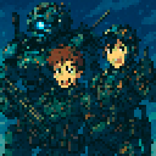 Titanfall pilot, titanfall soldier, two males, thumbs up, anime style,futuristic, mech suits, high-tech weaponry, dynamic poses