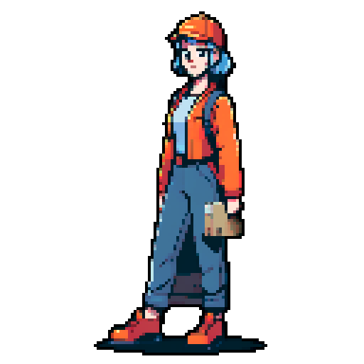 Young, female warehouse worker, Amazon Germany