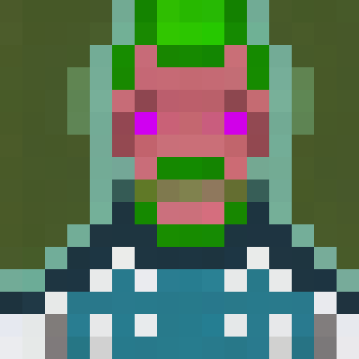 Zombie topdown pixel 16x16