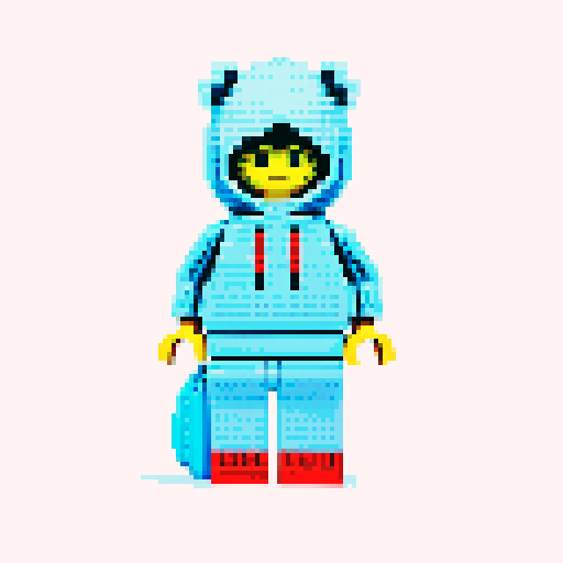 hoody pixel lego