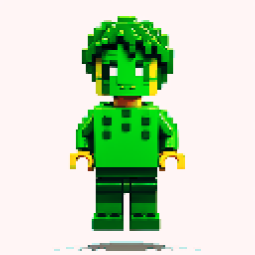 hulk lego pixel