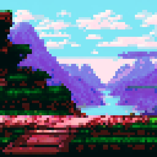 pixel of final fantasy character, a lancer