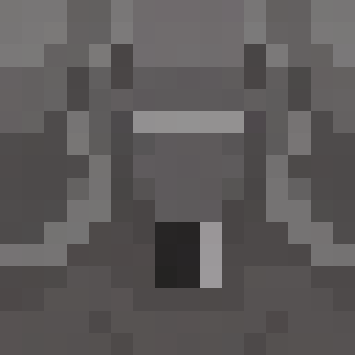 Suppose I am creating a world made of blocks. The world introduces a new invisible thing called "AURA," symbolizing energy. In this world, one can build structures made of blocks that absorb the AURA. Now, give me an example of this structure's block. If you know what the game Minecraft is, this is essentially a texture for a block in that game.