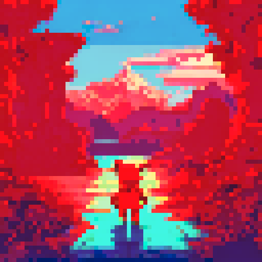 A guy in a red hoodie with invisible face 