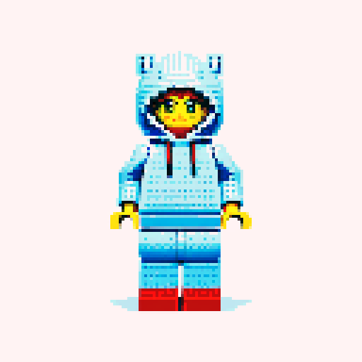 hoody pixel lego